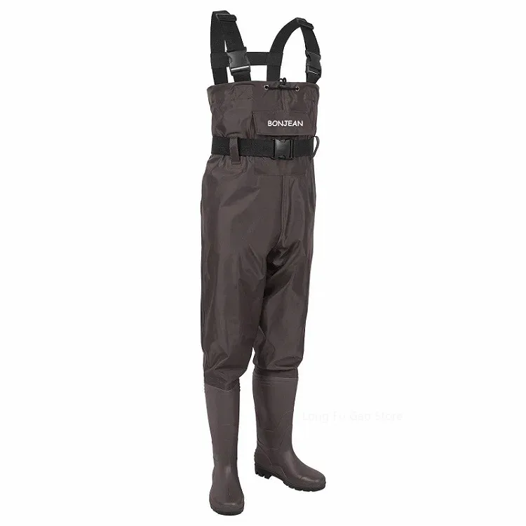 Fishing Waders - Balıkçı pantolonu pantolon tulum çizmeler ile