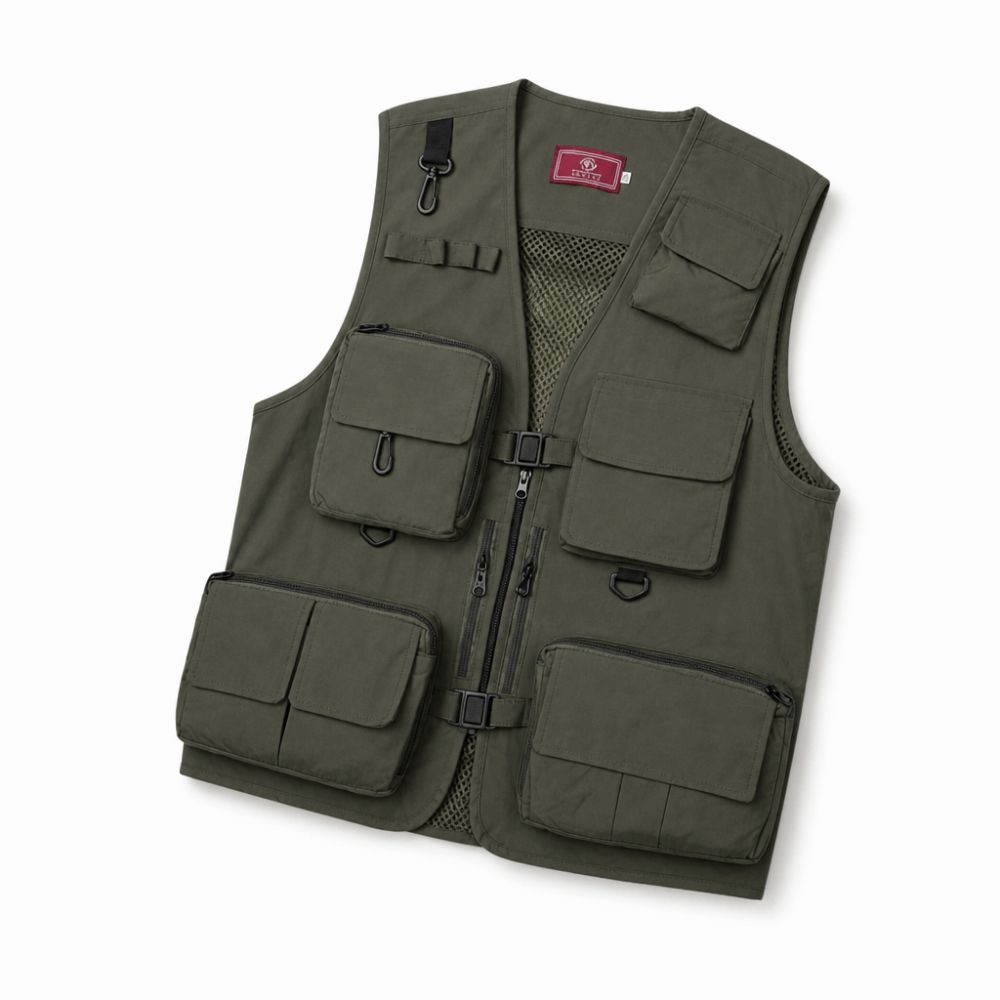 Fishing Vest - Günlük Kullanımlı Su Geçirmez Balıkçı Yeleği
