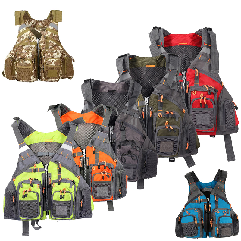 Fishing Vest - Balıkçılık Kıyafeti Tekne Yeleği Ceket Balıkçılık