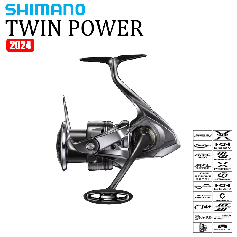 SHIMANO 2024 TWINPOWER Deniz S - Shimano Reel Sienna incelemesi ve fiyatı