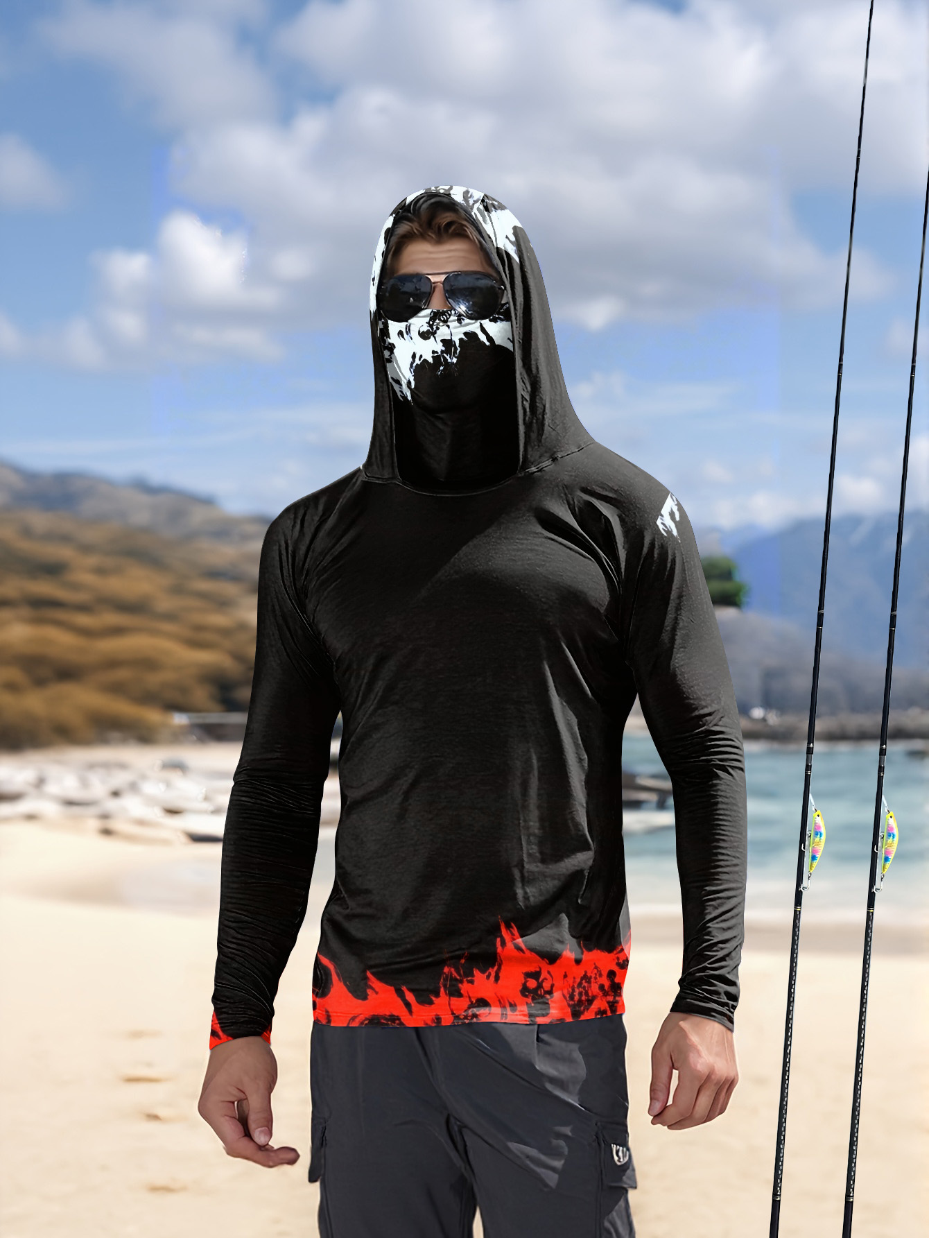 Erkekler Kapüşonlu Balıkçı Göm - Fishing Hoodie incelemesi ve fiyatı