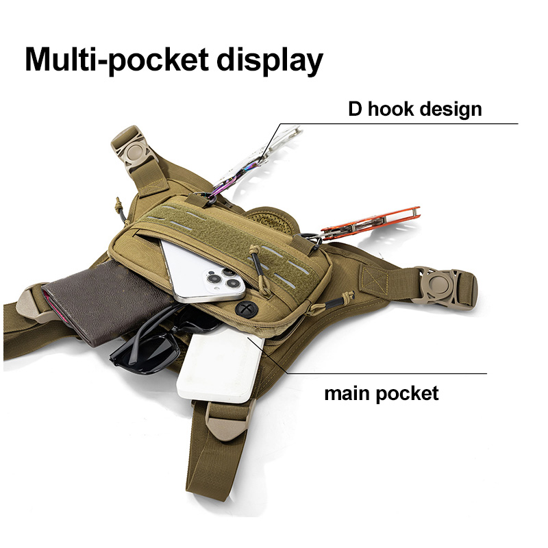Taktik ön göğüs rig çantası ye - Fishing Vest incelemesi ve fiyatı